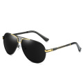 Новый дизайнер uv400 поляризованные мужские солнцезащитные очки солнцезащитные очки